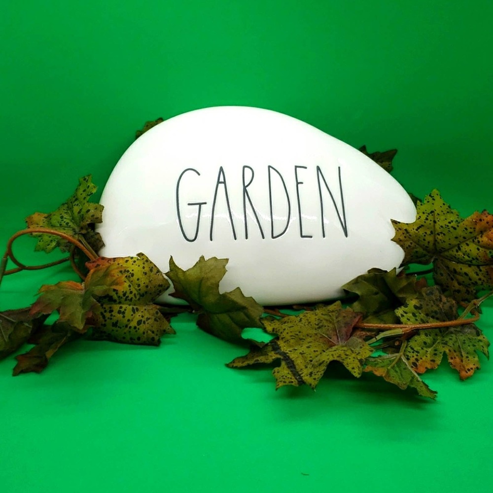 Rae Dunn Garden Ceramic Garden Stone New